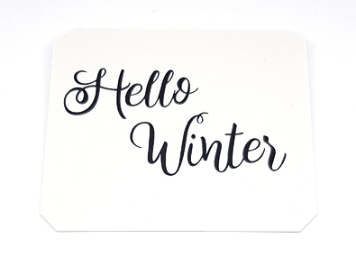 Isskrapa "Hello Winter"
